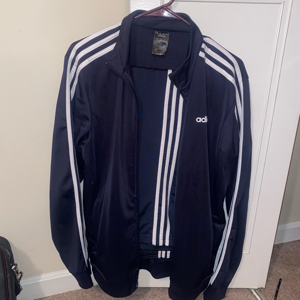 2 piece jogging suit, no rips, stains.